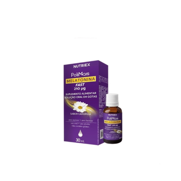 POLIMAIS MELATONINA 210 MCG FAST GOTAS CAMOMILA 30ML