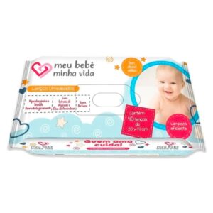 Lenços Umedecidos Meu Bebê Minha Vida C/40 - Nutriex