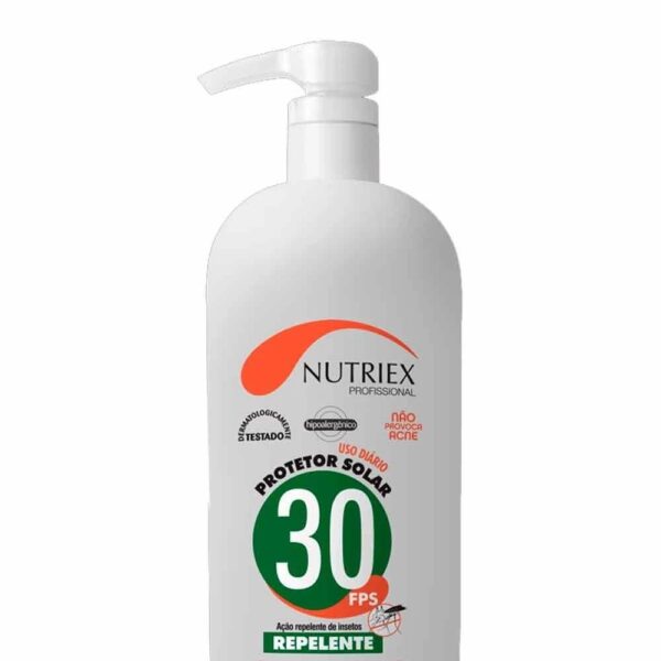 Protetor Solar Fps 30 1L Com Repelente 1000ml Nutriex - Imagem 2
