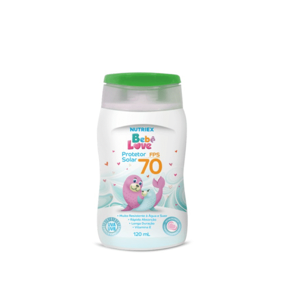 PROTETOR SOLAR FPS 70 BEBE LOVE 120mL