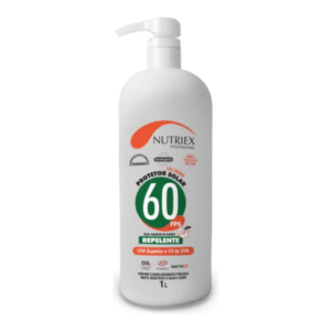 Protetor Solar Fps 60 1L Com Repelente 1000ml Nutriex