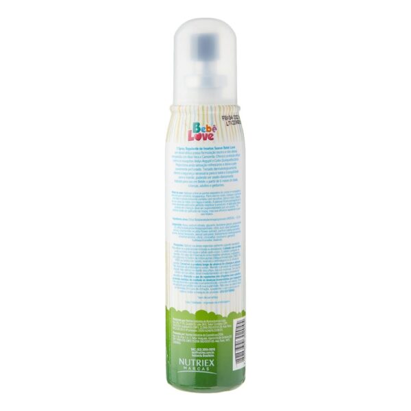 SPRAY REPELENTE DE INSETOS BEBÊ LOVE 100mL - Imagem 2